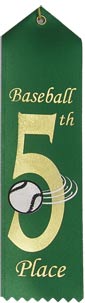 Baseball 5th Place Event Ribbon [R8SER-BS-5TH]