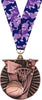 Basketball Victory Medal- Bronze [MVM2-BK-B]
