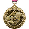 Kickball 1.75 inch Dimensional Medal [MSW1-KKBL]