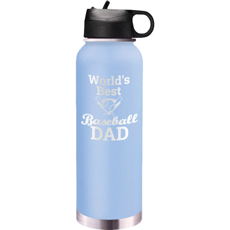 TahoeÂ© 32 oz. Insulated Water Bottle - Light Blue [TMLG17-LBLU]