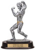 Body Building Pewter Finish Resin Trophy - Male [SGR1012BBM]