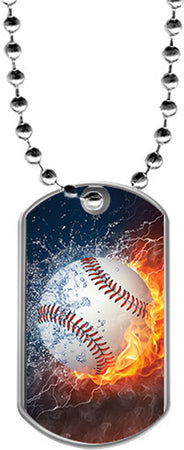 Baseball Dog Tags [DTLAM2-BS]