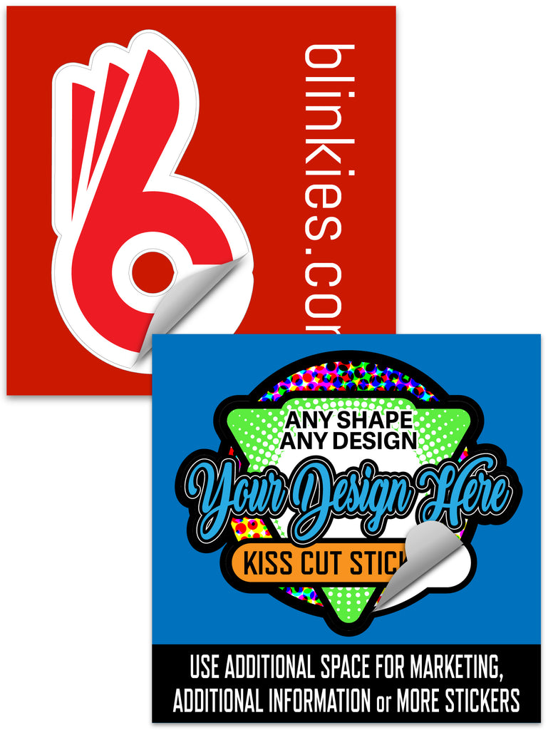 Custom Kiss Cut Sticker - 2x2 inch [SXTK-KC-2X2]