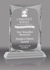 Crystal Beveled Rectangle Award - 8 inch [CPRM-8-X]