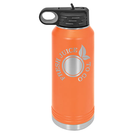 Polar Camel 32 oz. Water Bottle - Orange [DWJB2-12]