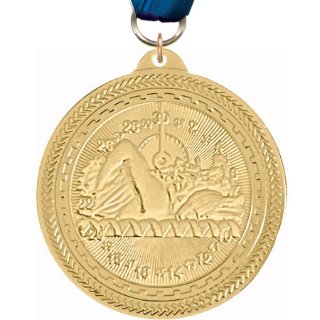 Swimming Britelazer Medal [MBL2-SW]