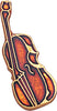 Cello/Bass Enameled Gold Pin [PCM-MC-22]