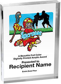 Lacrosse Vibrix Acrylic Award [ACB68V-LC]