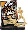 Braves Mascot Billboard Plaque [PBB6-MSCT-BRV]