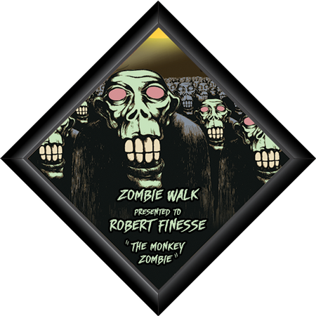 Diamond Plaque- Zombies [PFCDIA-14-ZMB]