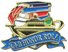 A-B Honor Roll Academic Lapel Torch Pin [LPSE206]