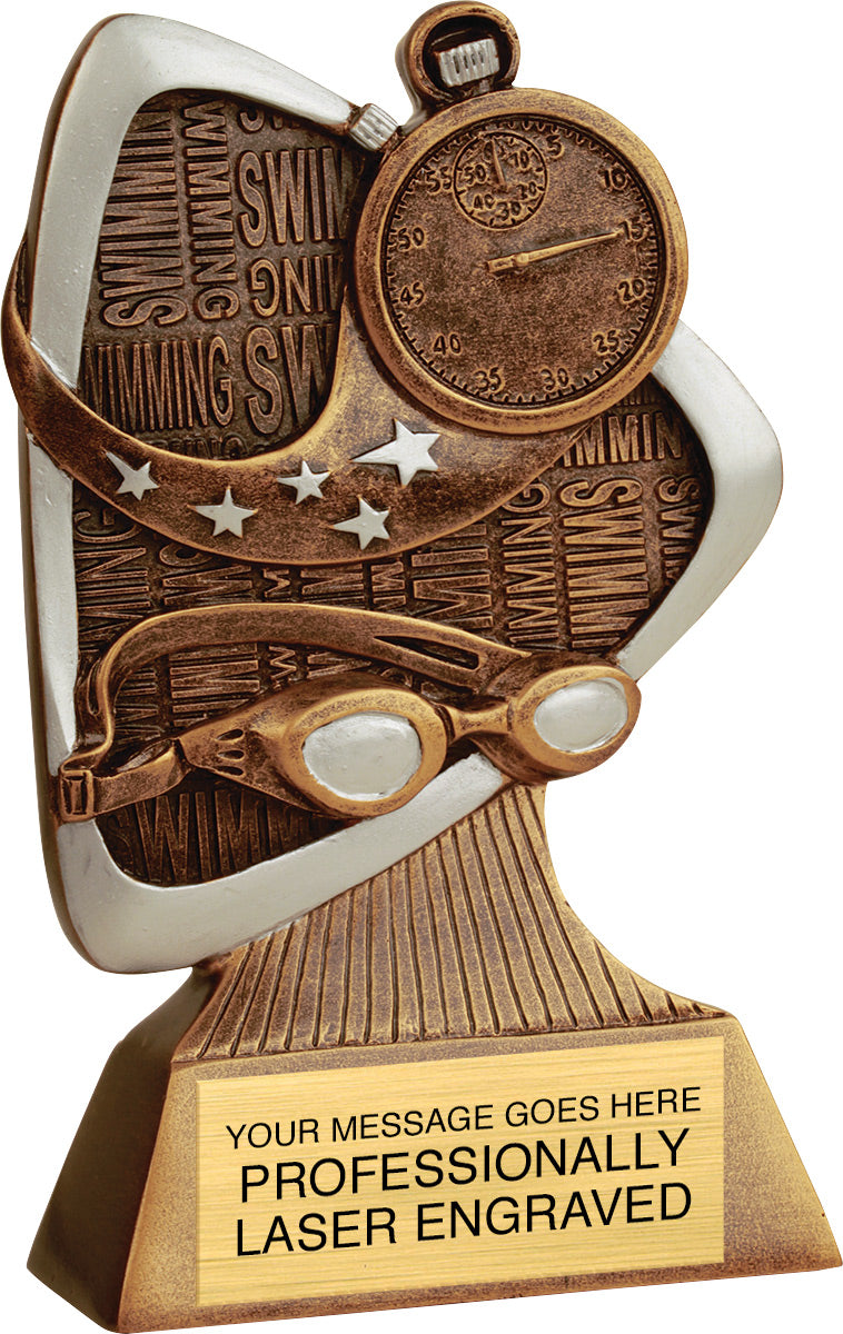 Swimming Triad Resin Trophy [RJTRD-SW] – Trophy Depot