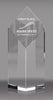 Diamond Fortress Crystal Award - 7.125 inch [CFDIAPL-7-X]