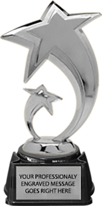 Double Shooting Stars All Star Figure- Silver [TRBAS-DSS-S]