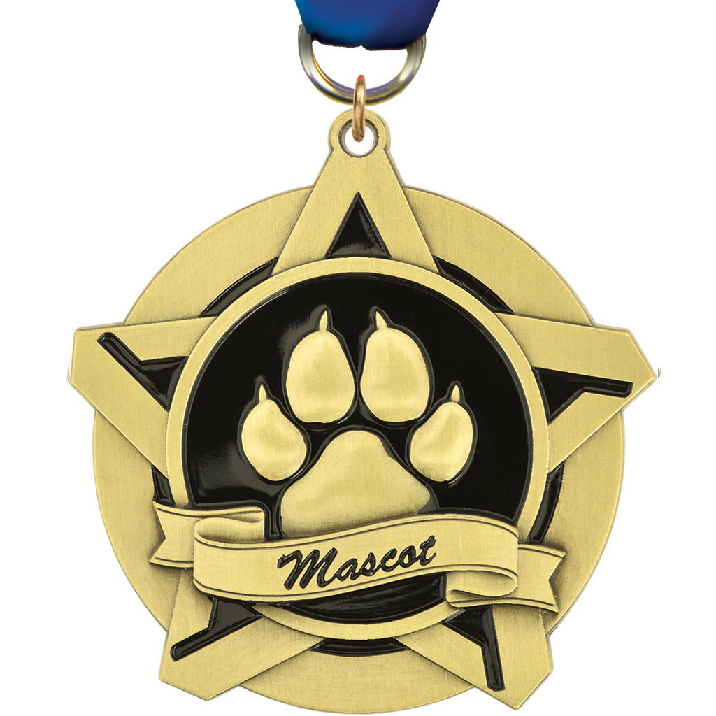 2.25" Mascot Dynastar Medal [MPDSTR-PAW]