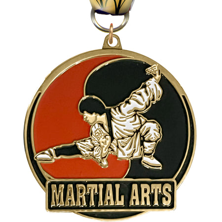 Martial Arts Enameled Medal [M2EP-MA]