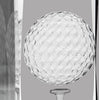 Crystal Optical Ball & Tee Golf Award- 4.75 inch [CRGLF]