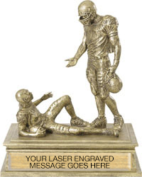 Football Sportsmanship Resin Trophy [S835-FBSA]