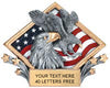 Eagle Color Diamond Resin Trophy [RCD75-EG]