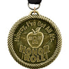 Hooray!- I've Got All A's Honor Roll Scholastic Medal [M2SCH-GAAHR]