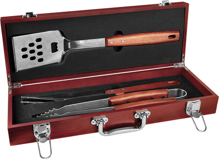 3-Piece Rosewood BBQ Gift Set [BJBQ-03]