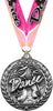 Dance Dimensional Medal- Silver [MSW2-DC-S]
