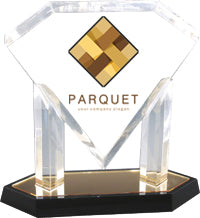 Custom Acrylic Floating Diamond [AFDG-L-FC]