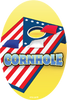 Cornhole Oval Insert [OV-1758]