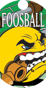 Foosball Dog Tag Insert [DT-1257]