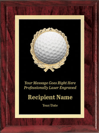 Engraved Full Plate Insert Plaque - 6x8 inch [PM21i-6X8]