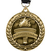 Readers are Leaders 1.75 inch Dimensional Medal [MSW1-RAL]