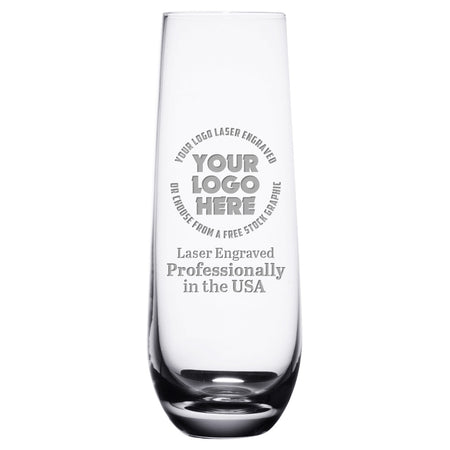 Stemless Flute Glass - 10 oz [DW520-10]