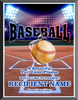 Baseball Graphix Plaque [PGFX57-BS]