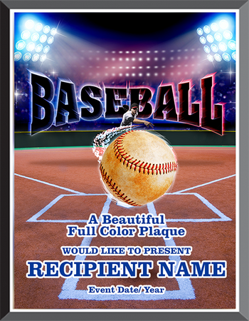 Baseball Graphix Plaque [PGFX57-BS]