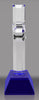 Crystal Cross Award with Blue Crystal Base [CCRS-8-BLU-X]