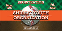 Baseball 4 x 8 Vinyl Banner- Field [VB-BS-FLD-48]