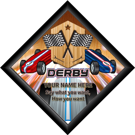 Diamond Plaque- Derby [PFCDIA-11-PNWD]