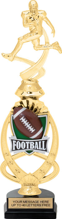 Football Meridian Sport Riser Trophy [TMMSR14-FB]