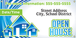 Vinyl Real Estate Banners- Wave