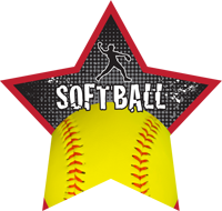Softball Star Insert [ST-1175]