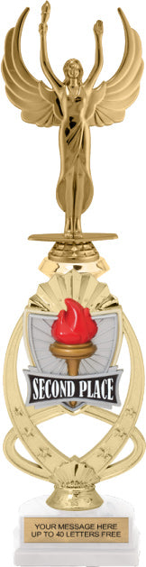 2nd Place Meridian Sport Riser Trophy [TMMSR14-2ND]