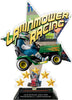 Lawnmower Racing Shattered Star Colorix Acrylic Trophy- 10 inch [TACR10-STR-LWNRC-Q]