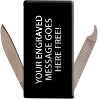 3 Function Money Clip- Black [MCLP025BLK]