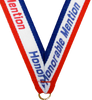 7/8 x 30 in. Honorable Mention Neck Ribbon [NKRB-1039]