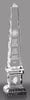 Crystal Two-Tier Obelisk Award - 14.5 inch [CM101OB-14]
