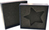 Crystal Faceted Ornament- Star 3 inch [CORN1404]