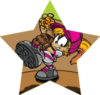 Kids/Pee-Wee: Softball Star Insert [ST-3422]