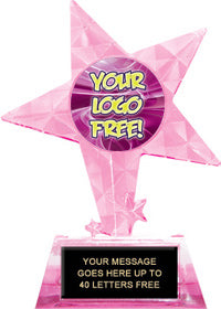 Exclusive Krystal Ice Pink Star w/ Custom Insert [iXSTRP]