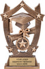 Graduate Arch Resin Trophy - 6.25