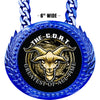 The G.O.A.T. 6 inch Blue Champion Chain [CCSP-BLU-GOAT]